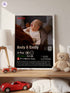 Baby Movie Poster – Custom Photo & Text – Funny Loveflix Style Canvas or Print
